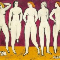 Image de Five Nudes, 1950