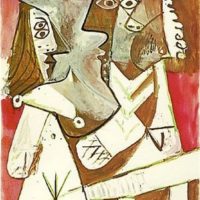 Image de Peinture : « Homme et Femme », 1969