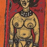Image de Peinture « Nude with Garters », 1963