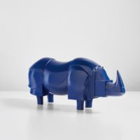 Rhinocéros bleu, F.X. Lalanne