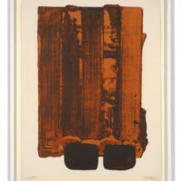 Lithographie n° 34, 1974, Pierre Soulages