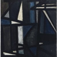 Peinture 146 x 97 cm, 1949, Pierre Soulages