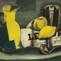 Pichet noir et limande, Georges Braque