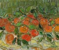 Peinture "Nature morte aux oranges", 1922