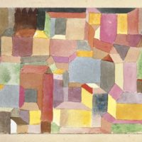 Mittelalterliche Stadt Paul Klee 1915