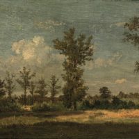 La forêt de Fontainebleau Theodore Rousseau 1860
