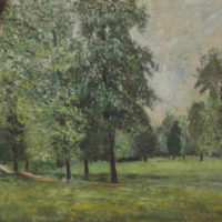Le parc à Sèvres 1877 Alfred Sisley