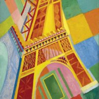 Peinture "Tour Eiffel", 1926