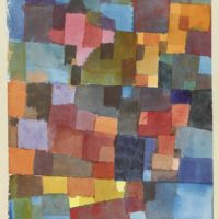 Raumarchitekturen (Auf Kalt-Warm) Paul Klee 1915