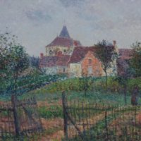 L'Eglise de la Neuville 1898 Gustave Loiseau