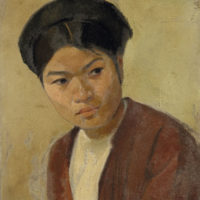 Jeune fille tonkinoise Le Thi Luu 1932
