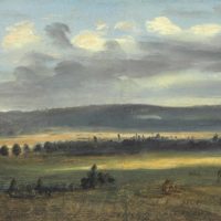 Paysage panoramique Theodore Rousseau