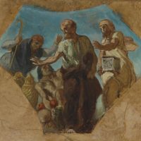 Hypocrate refusant les présents du roi de Perse Eugène Delacroix
