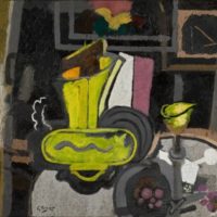 Nature morte au pot jaune Georges Braque