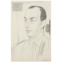 Portrait d'homme (1959) Youri Pavlovitch Annenkoff