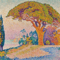 Le pin de Bertaud, c.1900 signac