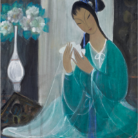 Lin Fengmian Lady
