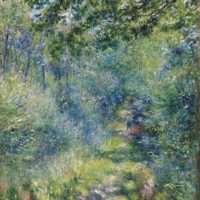 Sentier dans le bois Renoir