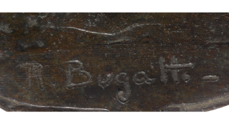 Signature de Rembrandt Bugatti