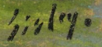 Signature Alfred Sisley