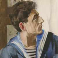 Portrait de Danil Geccen (1922) Youri Pavlovitch Annenkoff