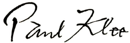 signature paul klee