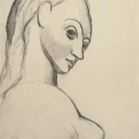 Buste de femme nue, Pablo Picasso