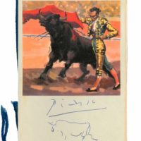 Toros à Vallauris, Pablo Picasso