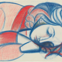 Portrait de femme endormie III, Pablo Picasso