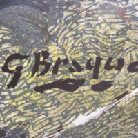 Signature G Braque