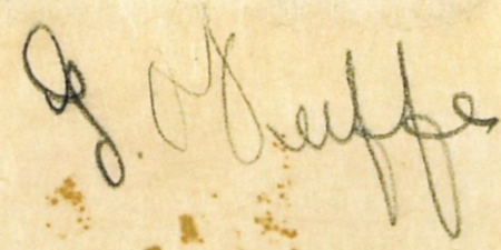 Signature O'Keeffe