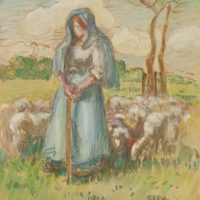 La Bergère, Camille Pissarro