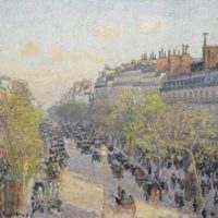 Le Boulevard Montmartre, fin de journée, Camille Pissarro