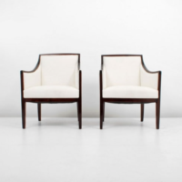 Pair of chairs, Jean-Michel Frank