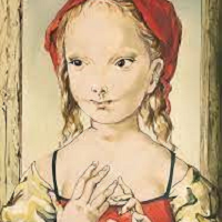 Portrait de jeune fille au bonnet rouge, Léonard Foujita