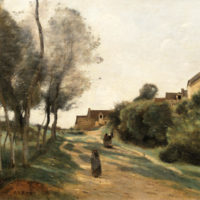 Jean-Baptiste Camille Corot Le chemin de Méry