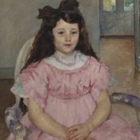 Mary Cassatt Portrait of Agnès, age six
