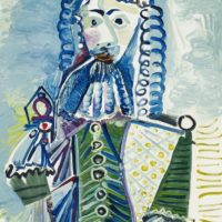Mousquetaire à la pipe II, Pablo Picasso