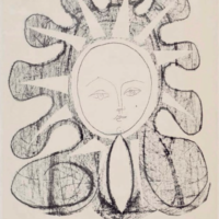 Lithographie Françoise en soleil, Pablo Picasso