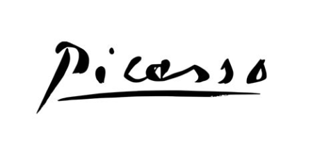 Signature de Pablo Picasso