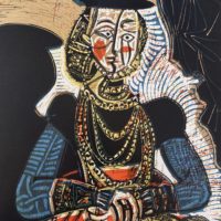 Buste de femme d'après Cranach le jeune, Pablo Picasso