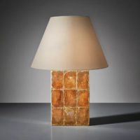 Large "Block" table lamp, Jean-Michel Frank