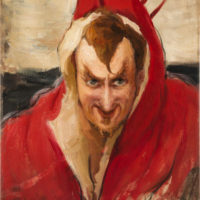 Ilya Repin Portrait of G. G. Ge as 'Mephistopheles'