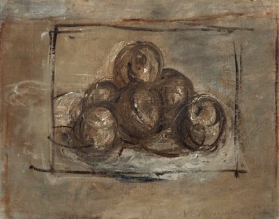 Nature morte aux pommes, Alberto Giacometti