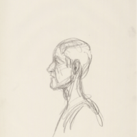Tête de profile, Paris sans fin, Alberto Giacometti