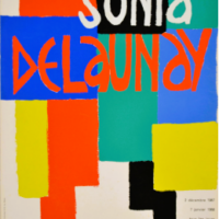 Affiche Musée National d'Art moderne, Sonia Delaunay