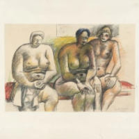 Trois femmes assises, Le Corbusier
