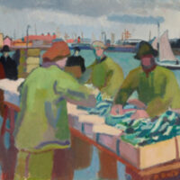 Le marché aux poissons, Raoul Dufy