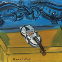 Le violon, Raoul Dufy