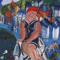 Petite baigneuse à Sainte-Adresse, Raoul Dufy